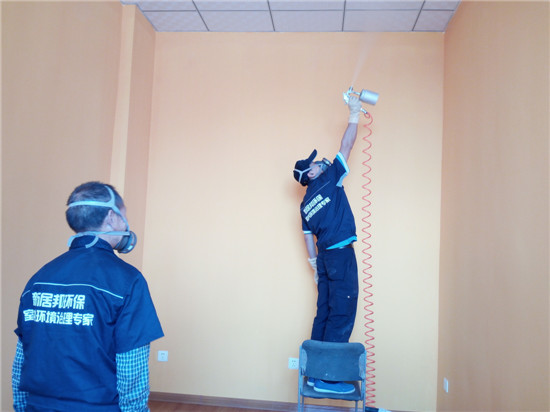 摩登花儿艺术学校除甲醛