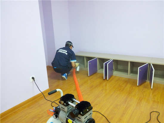 摩登花儿艺术学校除甲醛