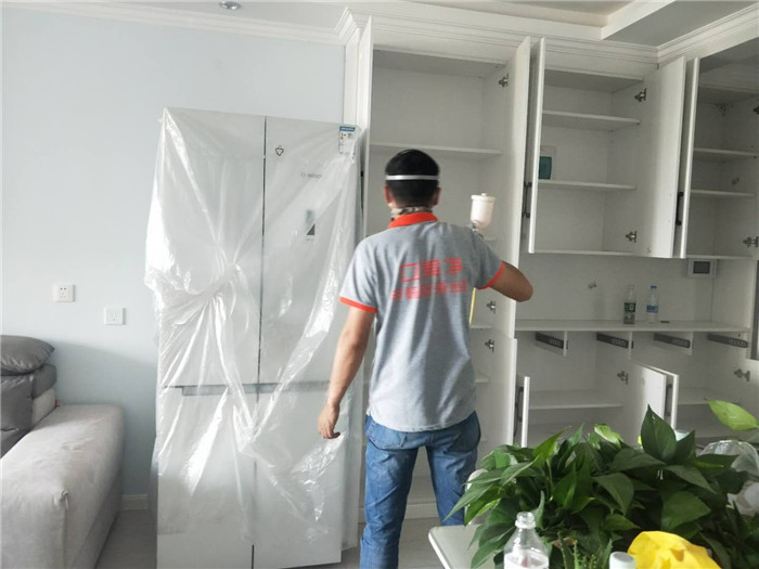 公司完成曲江林语除甲醛工程,快速清除装修甲醛污染