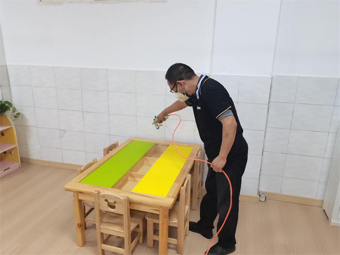 莲湖第十幼儿园甲醛去除治理